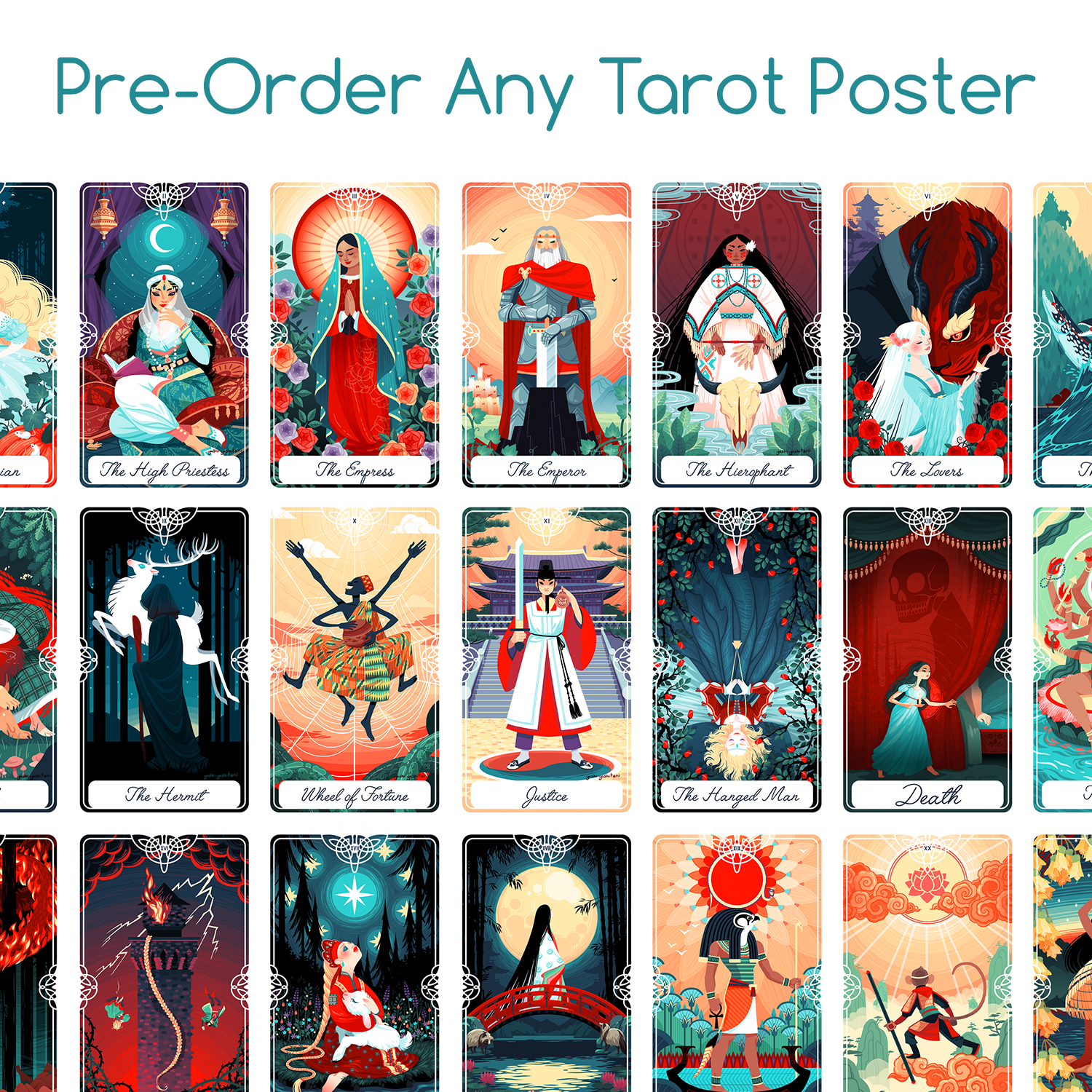Tarot of the Divine Print PRE-ORDER