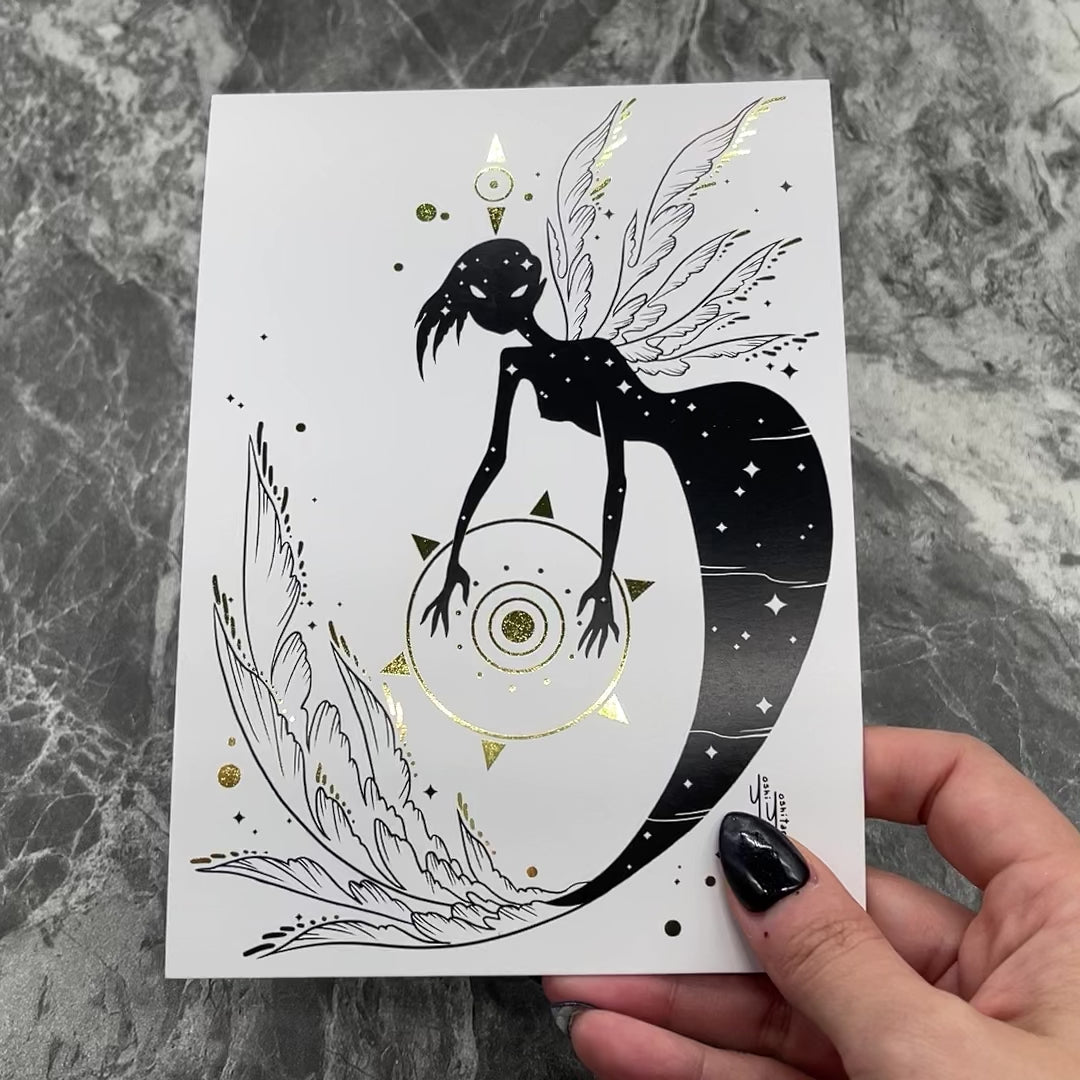 Celestial Mermaids Postcard Set