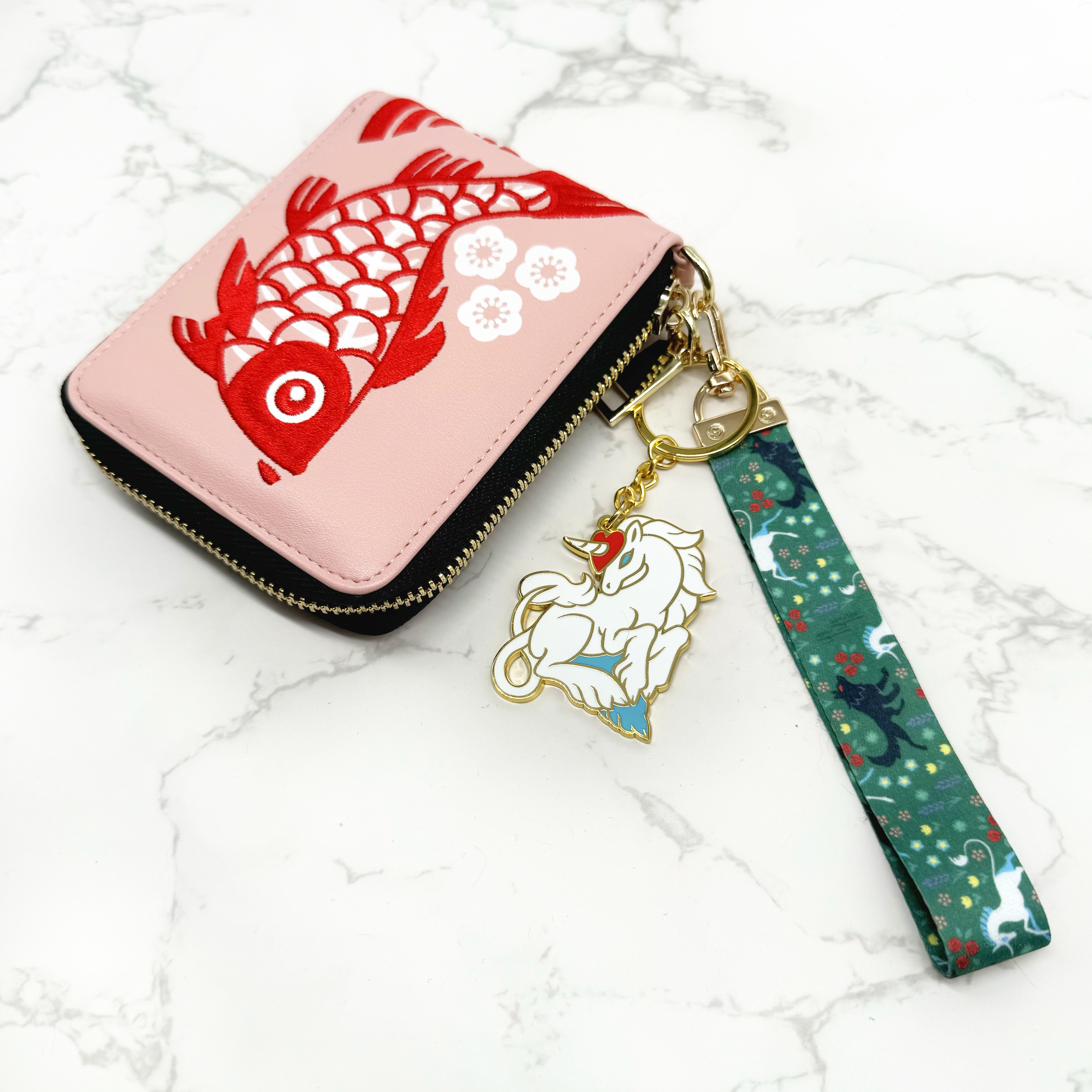 Mix and Match: Wallet + Keychain + Wristlet