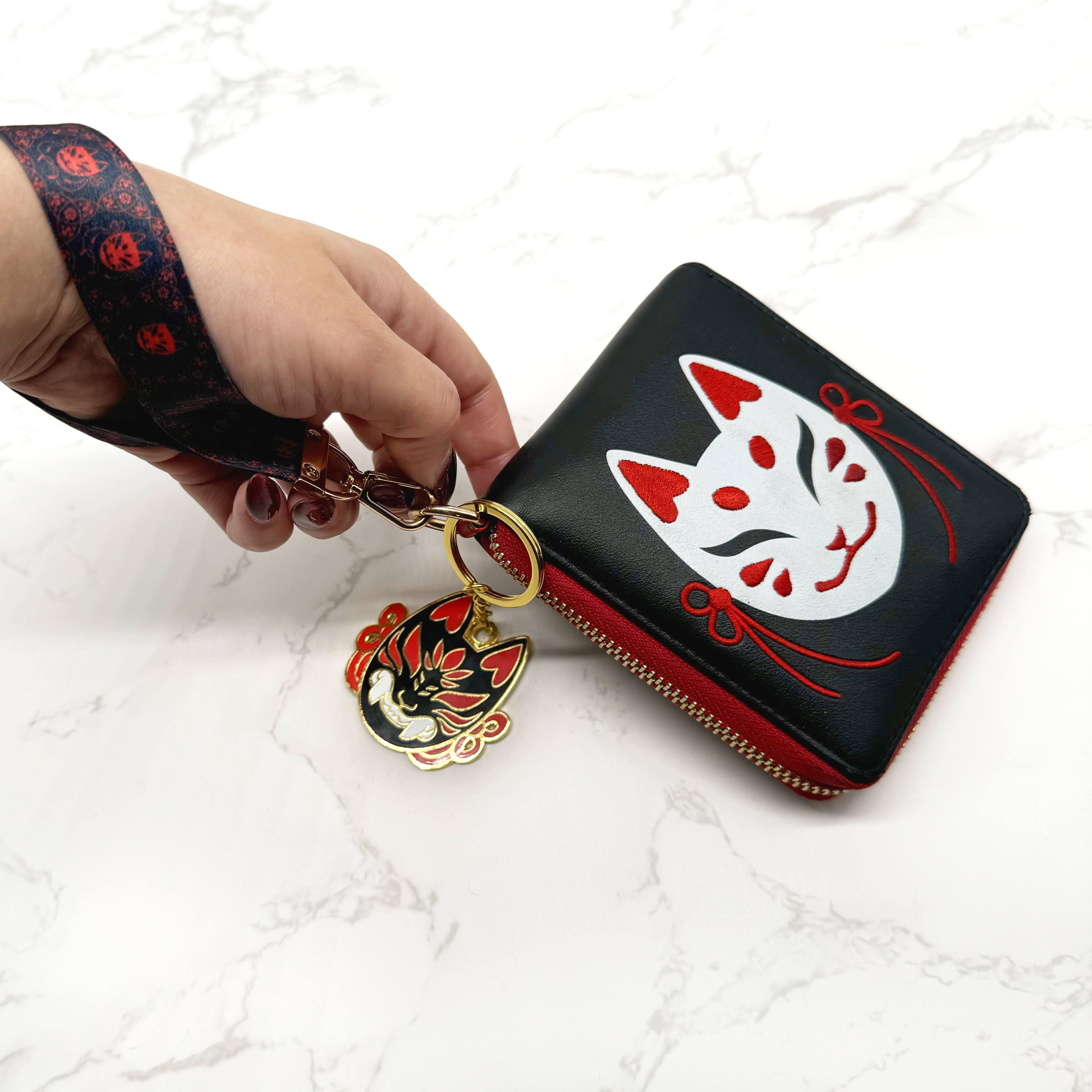 Mix and Match: Wallet + Keychain + Wristlet