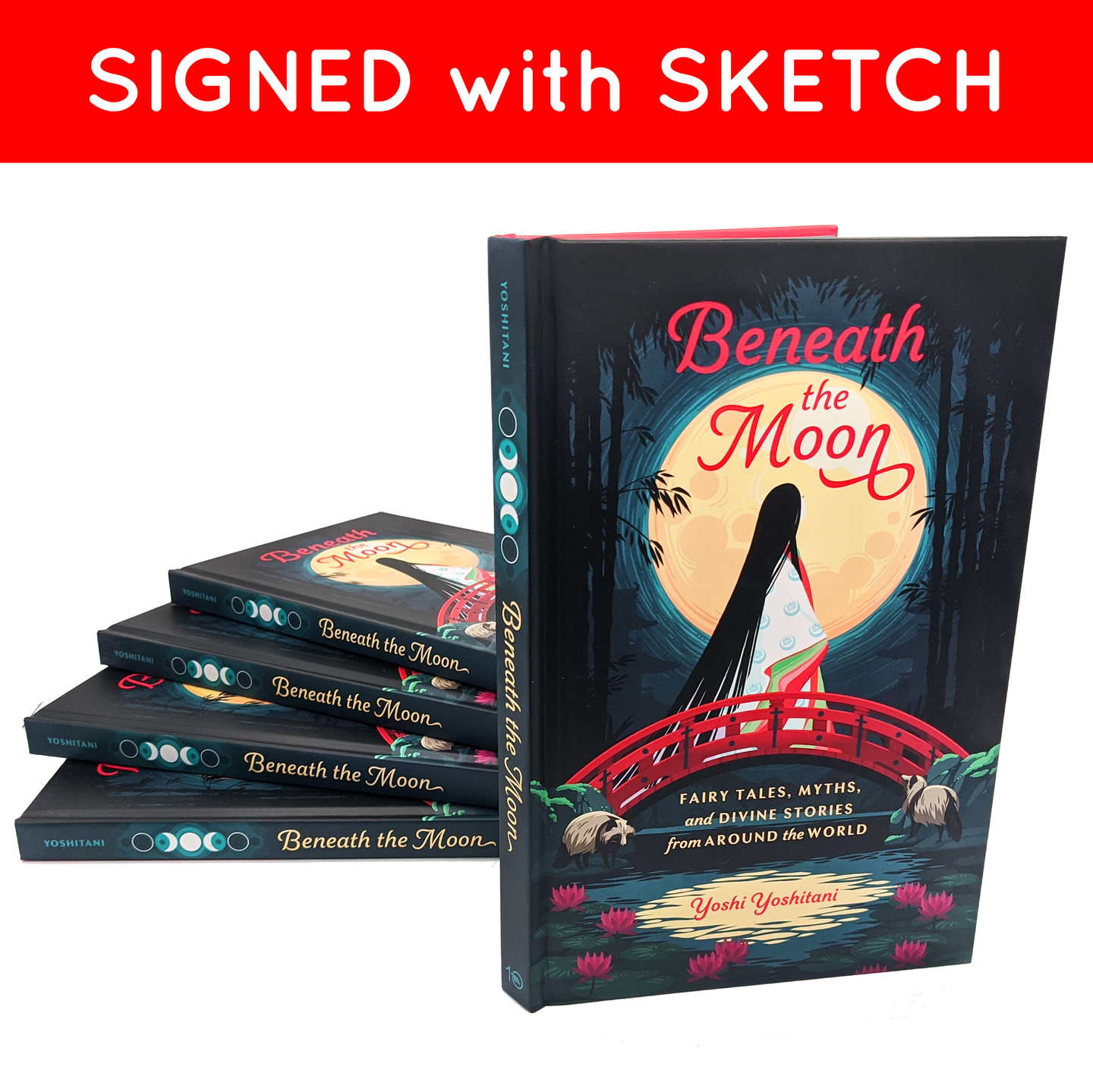 Beneath the Moon Signed Book