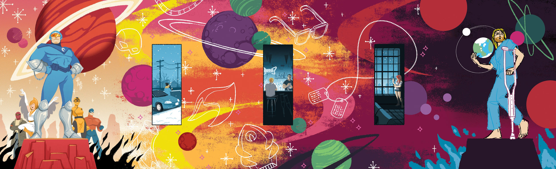 Signed Issue: Blue Flame #5