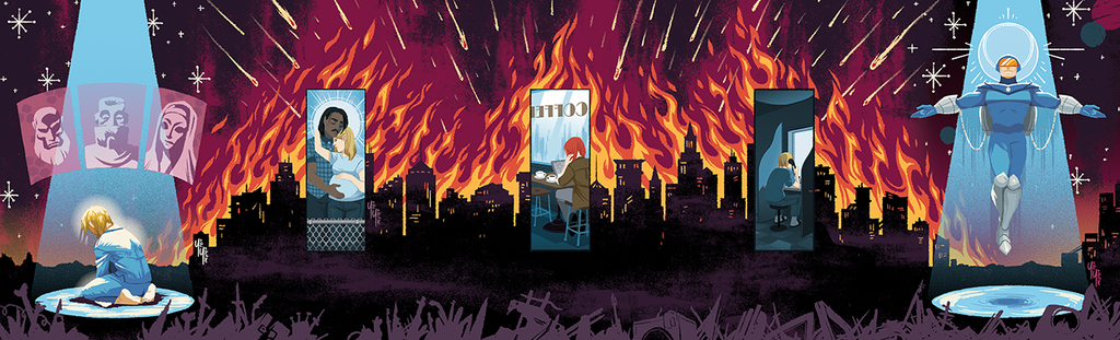 Signed Issue: Blue Flame #7