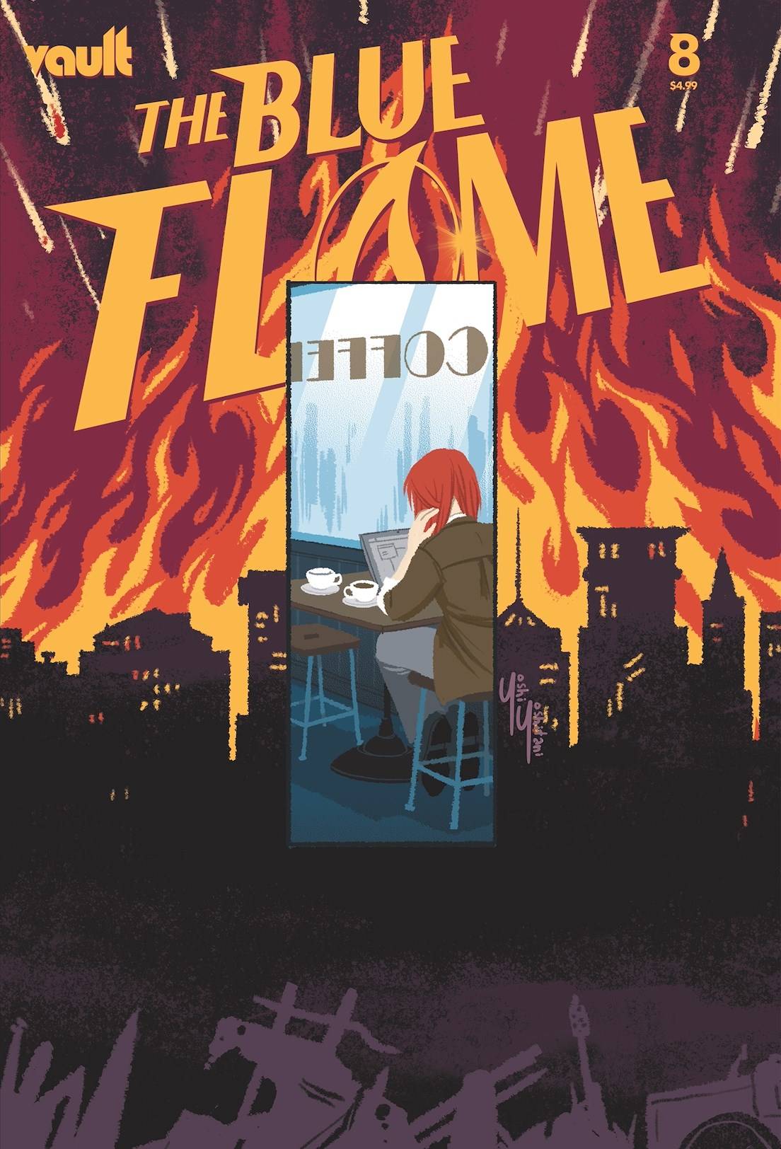 Signed Issue: Blue Flame #8