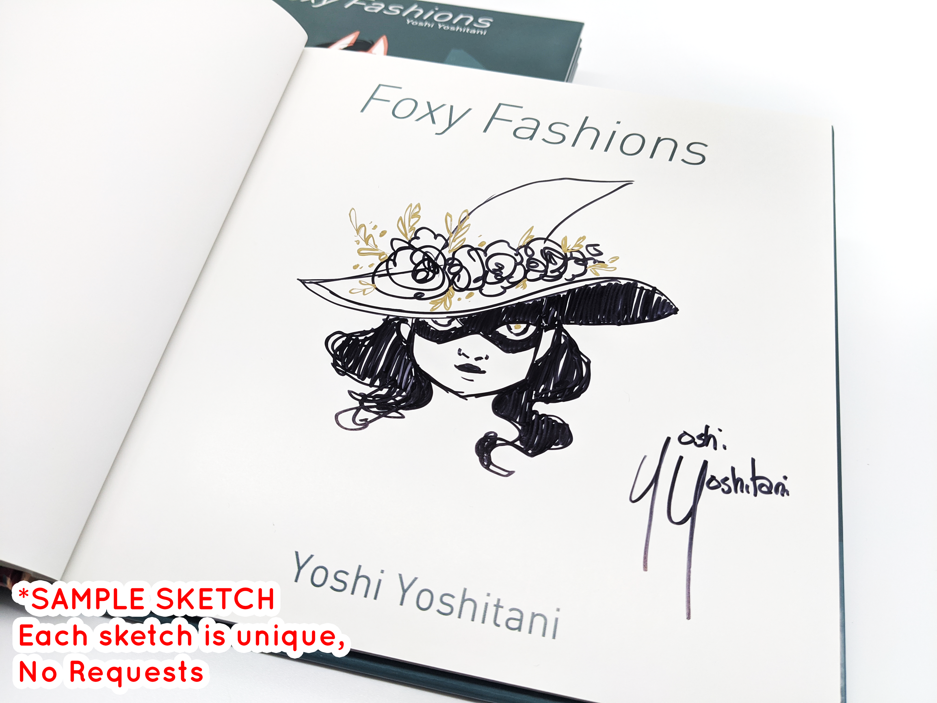 Foxy Fashions Book SIGNED