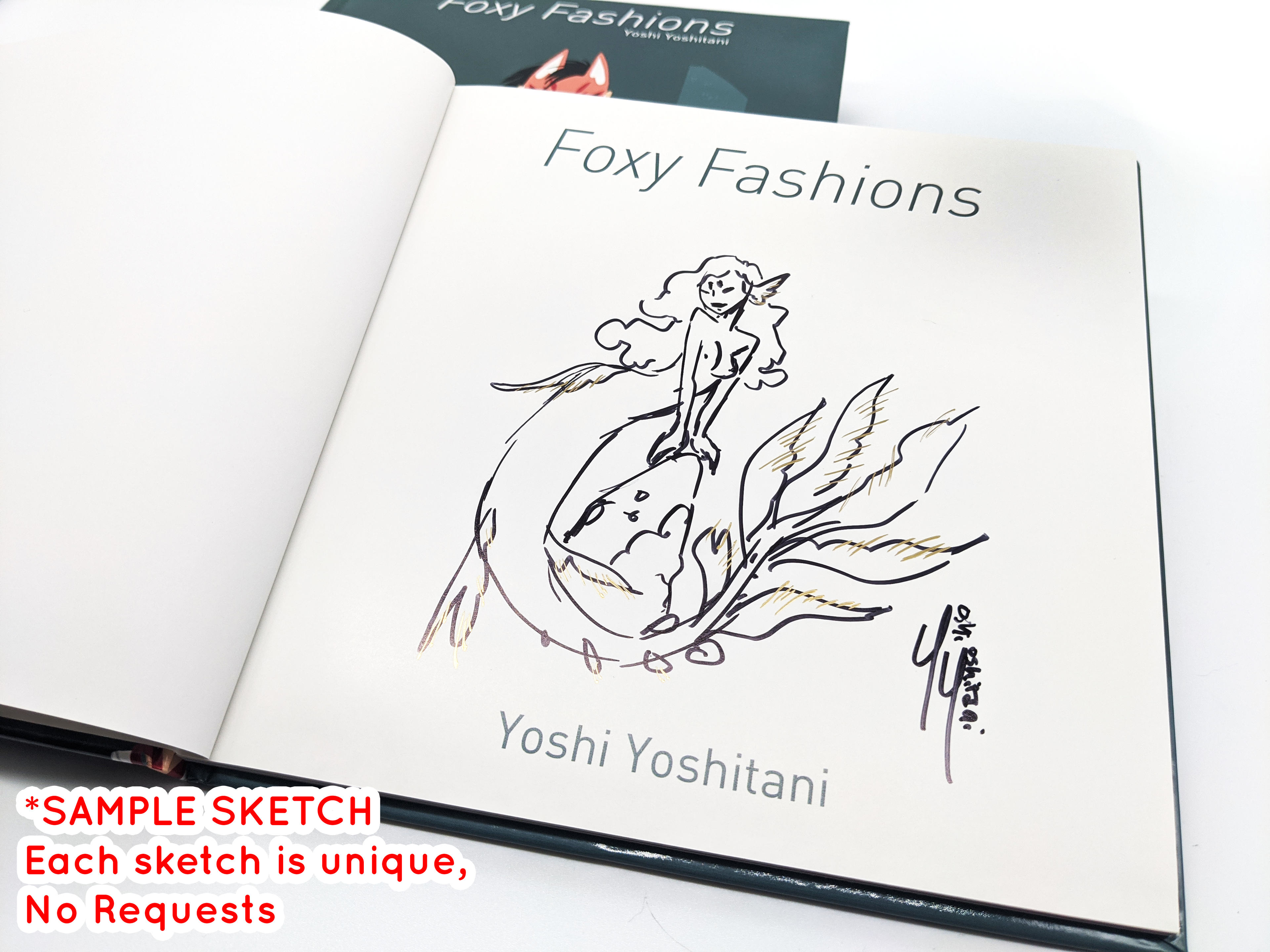 Foxy Fashions Book SIGNED