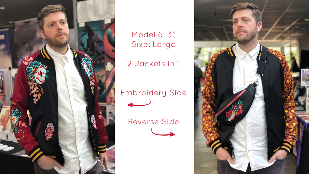 MAISON KITSUNÉ ブルゾン Sサイズ　yoshi Kitsune Reversible Jacket – Yoshi Yoshitani