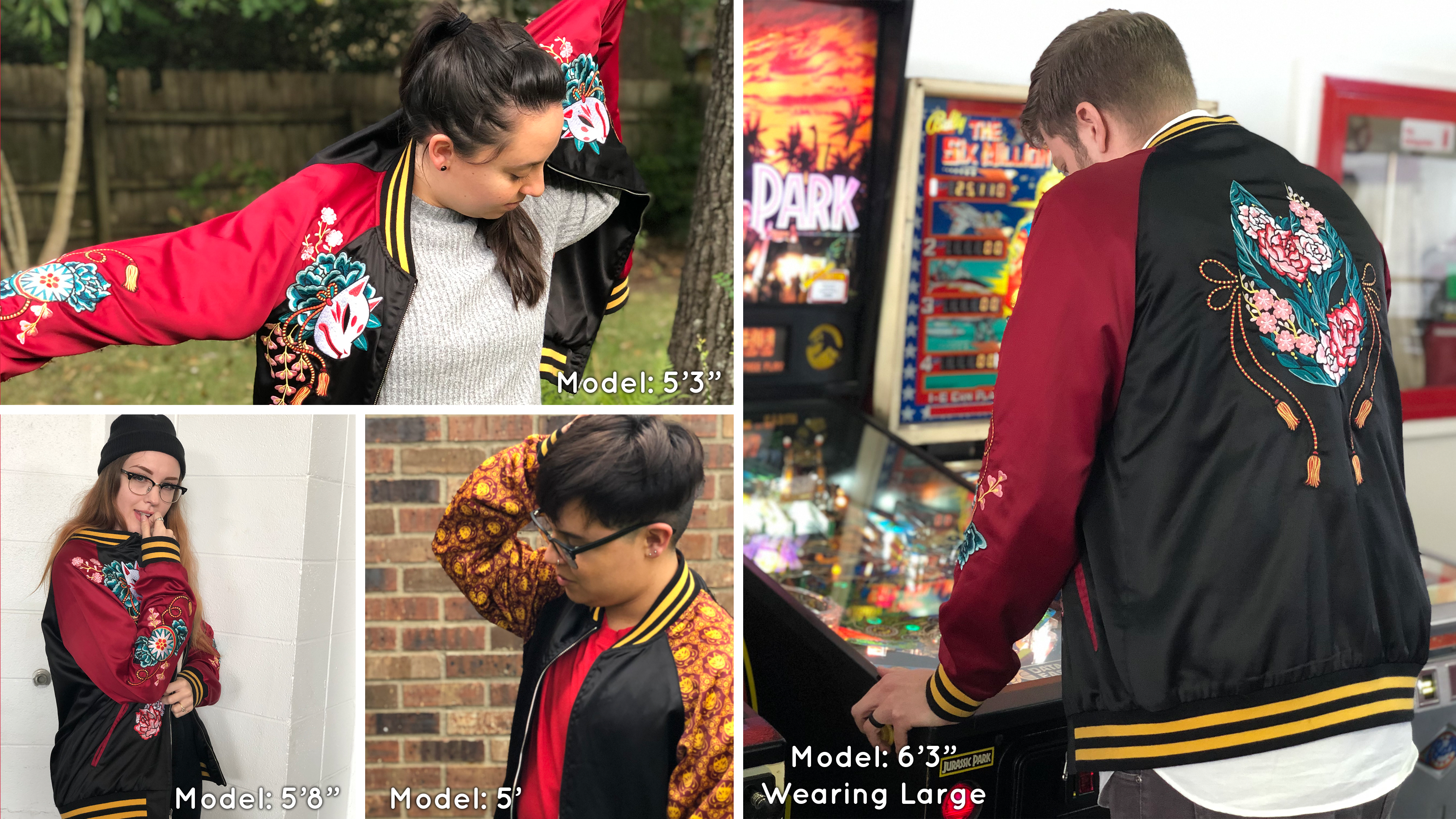 MAISON KITSUNÉ ブルゾン Sサイズ　yoshi Kitsune Reversible Jacket – Yoshi Yoshitani