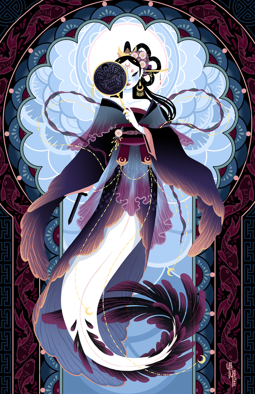 Moon - Celestial Dress Print