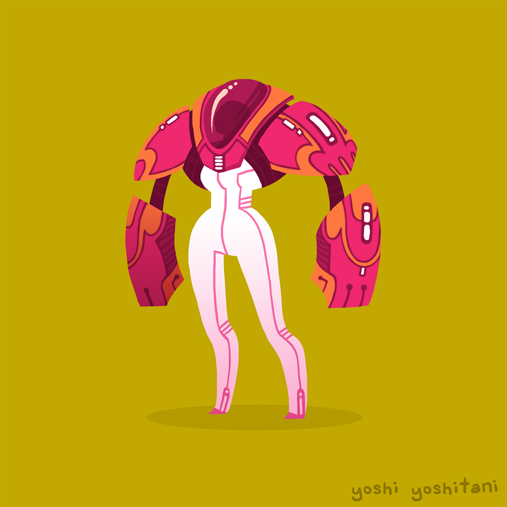 Cyberpunk Warriors - Mini Print Trio