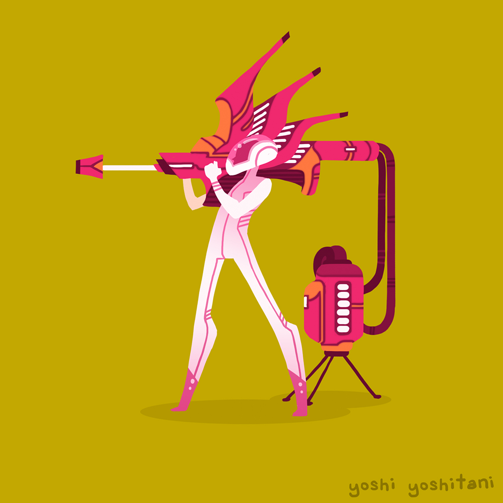 Cyberpunk Warriors - Mini Print Trio