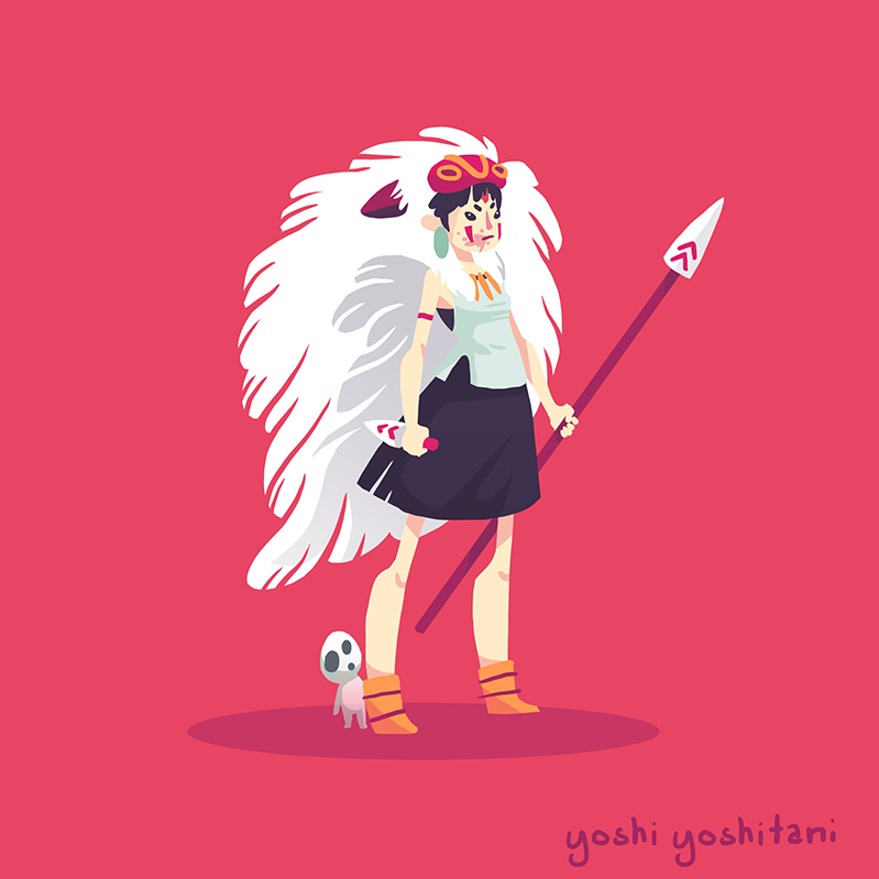 My Favorite Ghibli - Mini Print Trio