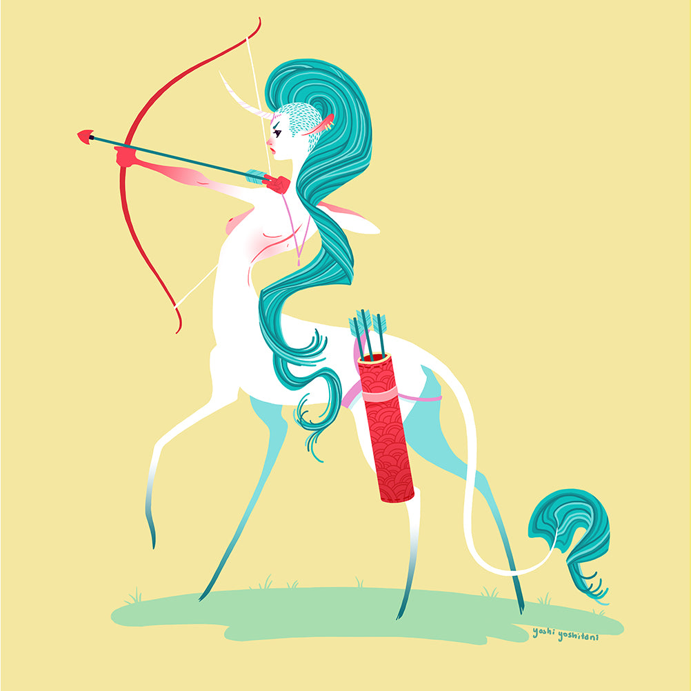 Mohawk Unicorn Centaur Warriors - Mini Print Trio