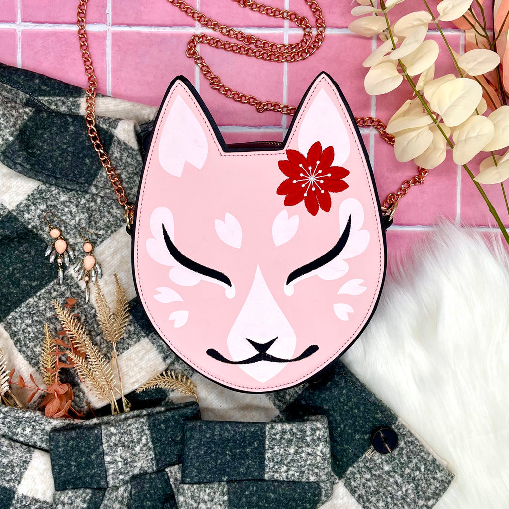 Kitsune Convertible Bag : Pink