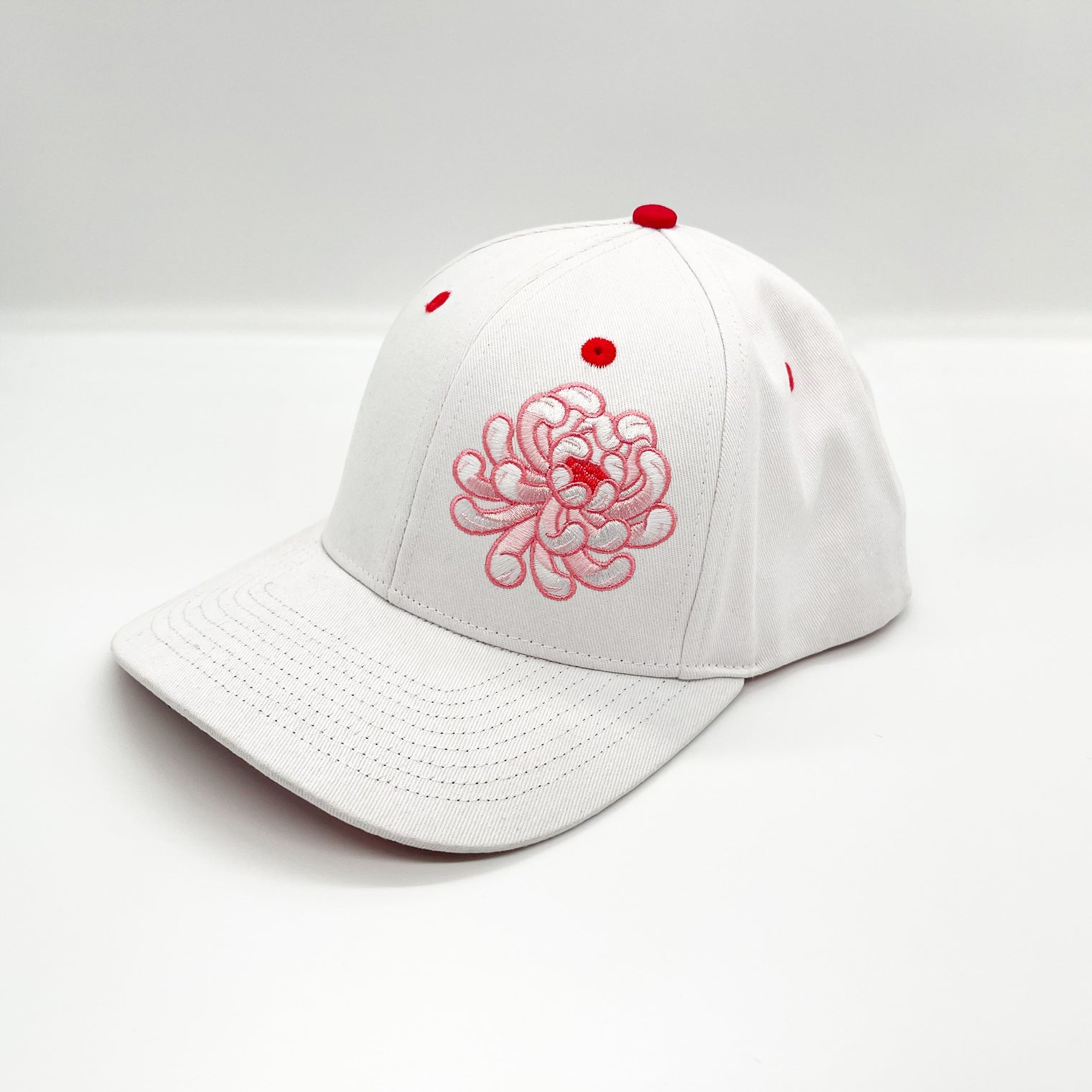 Mums and Peonies Hat