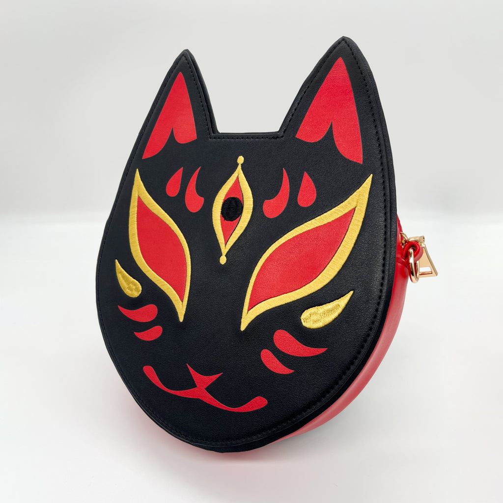 Kitsune Convertible Bag : Black