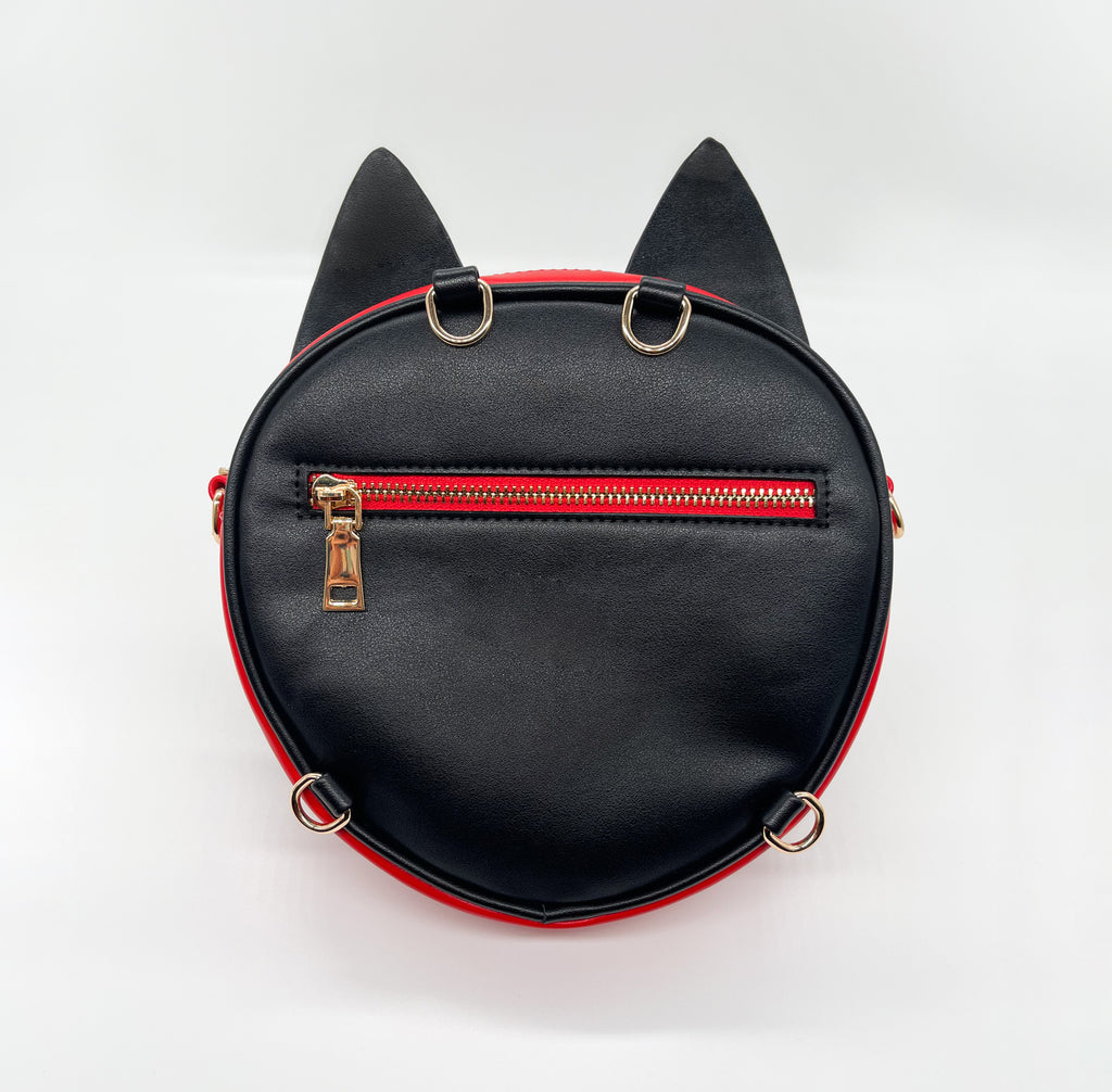 Kitsune Convertible Bag : Black