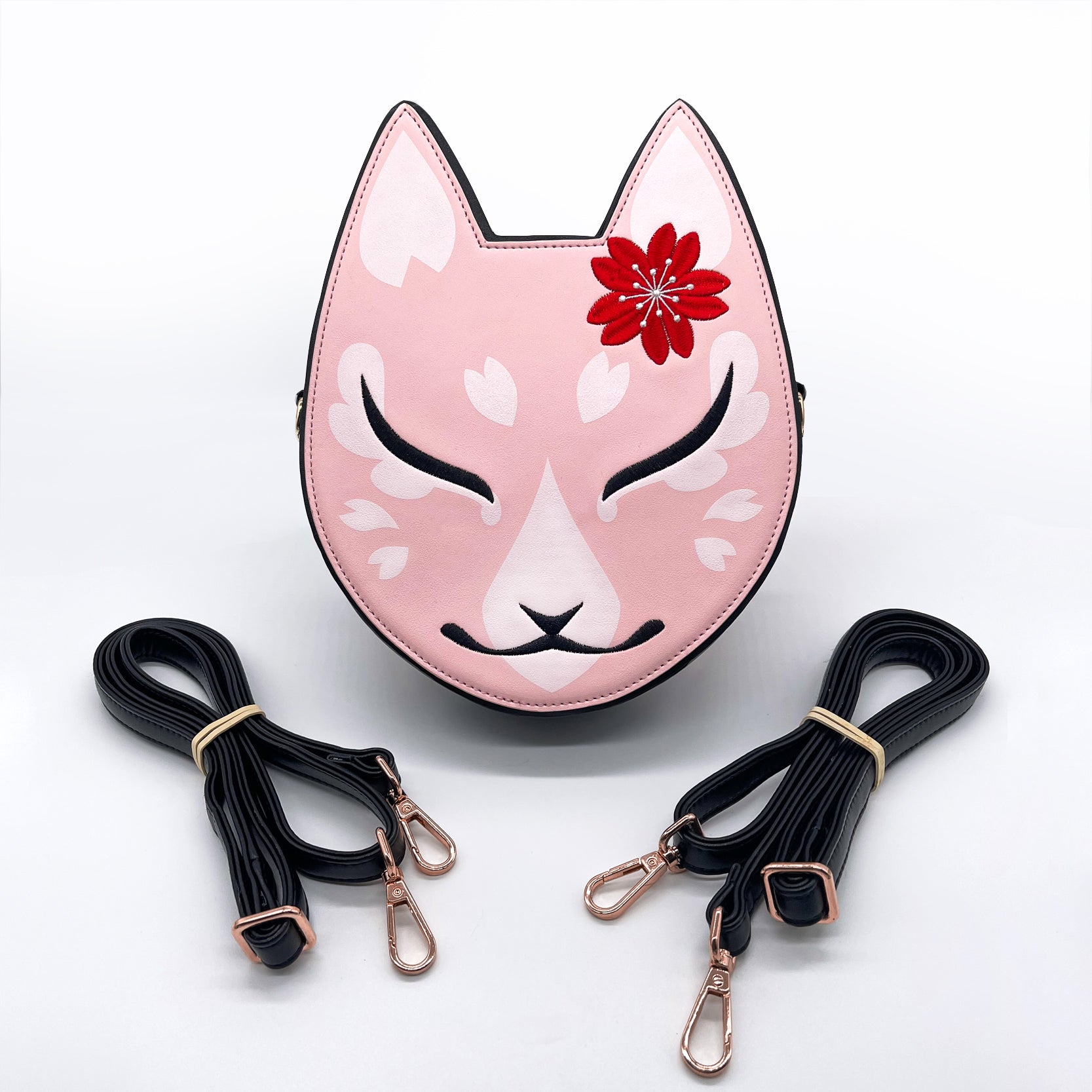 Kitsune Convertible Bag : Pink
