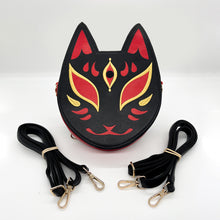 Load image into Gallery viewer, Kitsune Convertible Bag : Black
