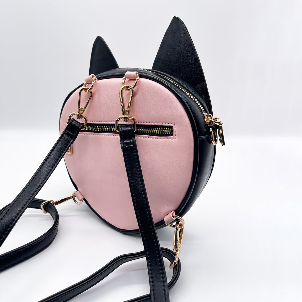 Kitsune Convertible Bag : Pink