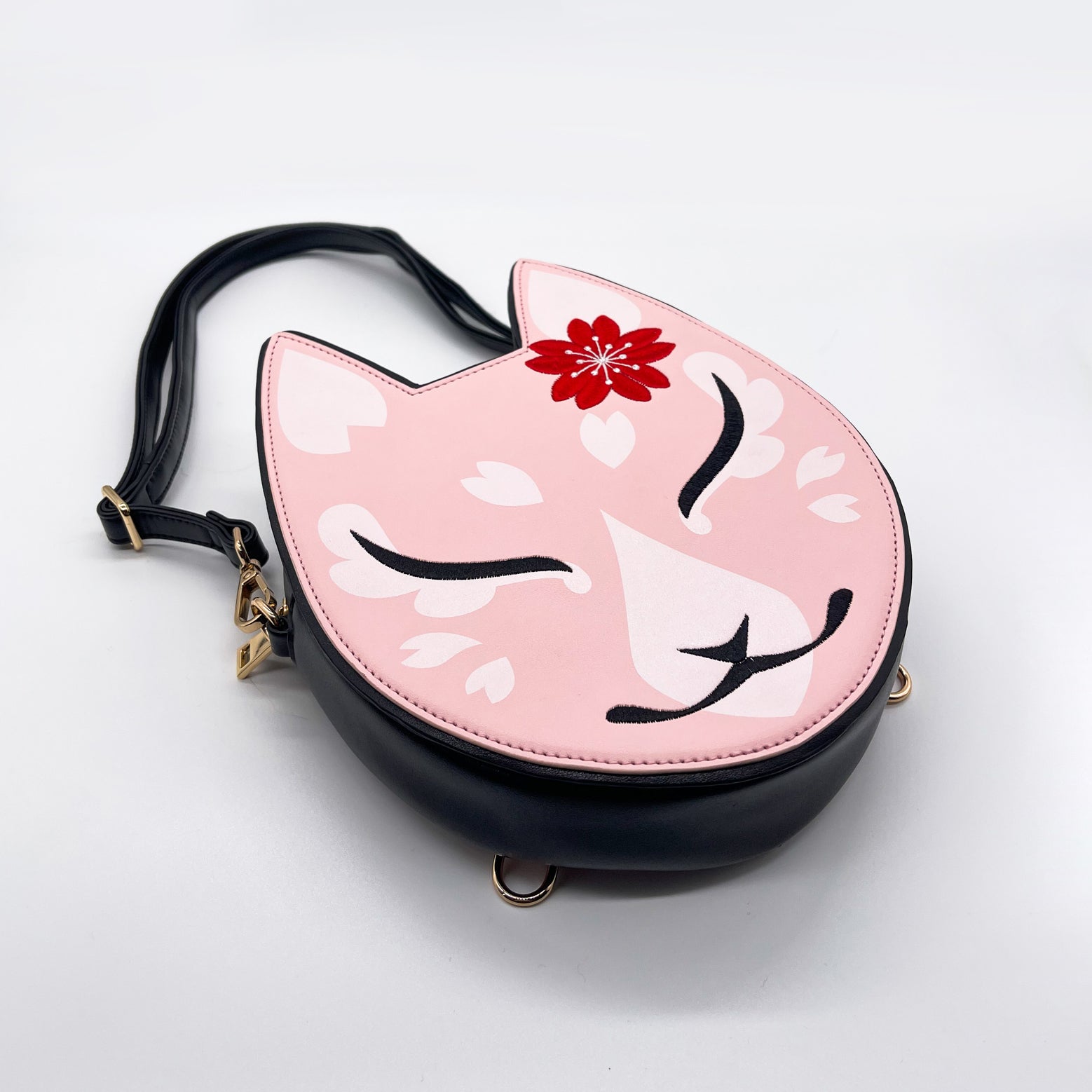 Kitsune Convertible Bag : Pink