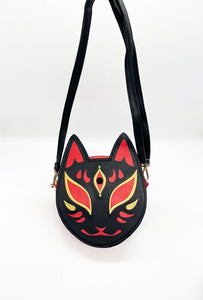 Kitsune Convertible Bag : Black