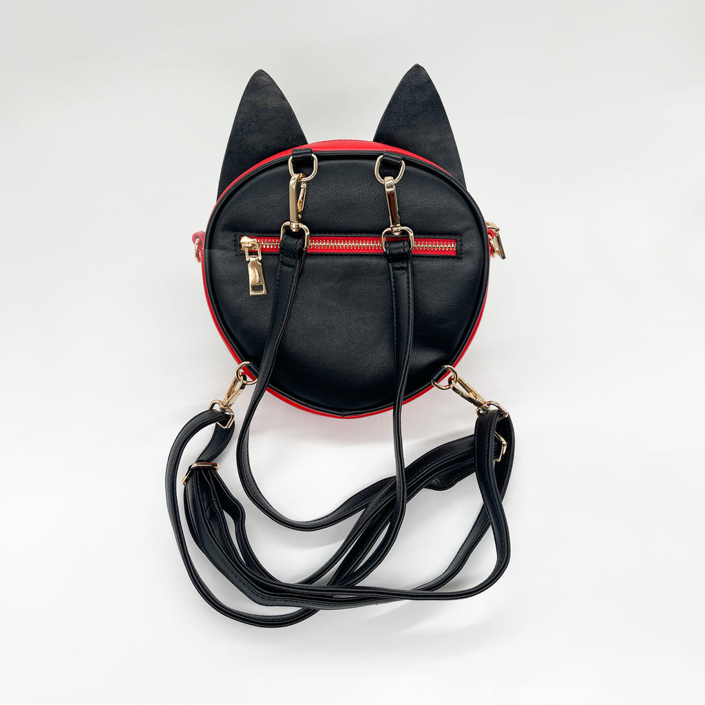 Kitsune Convertible Bag : Black