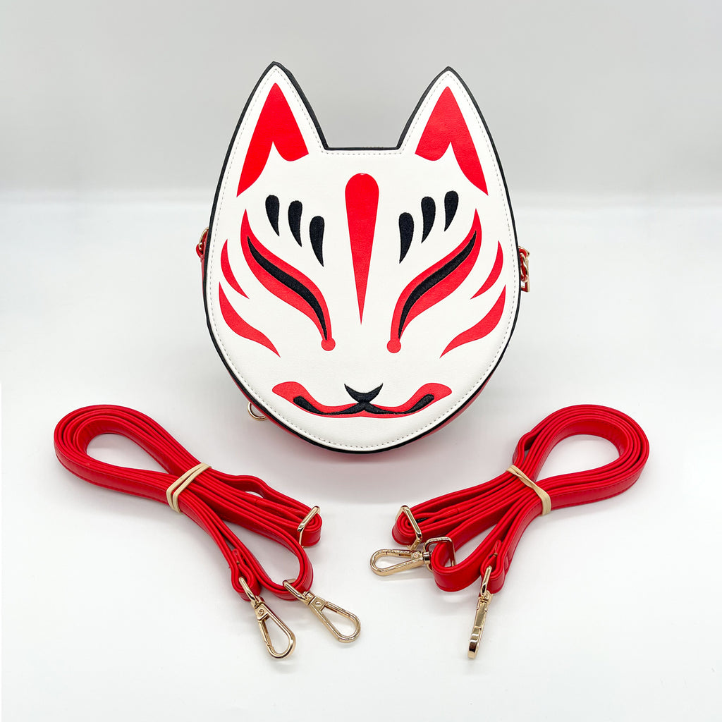 Kitsune Convertible Bag : White