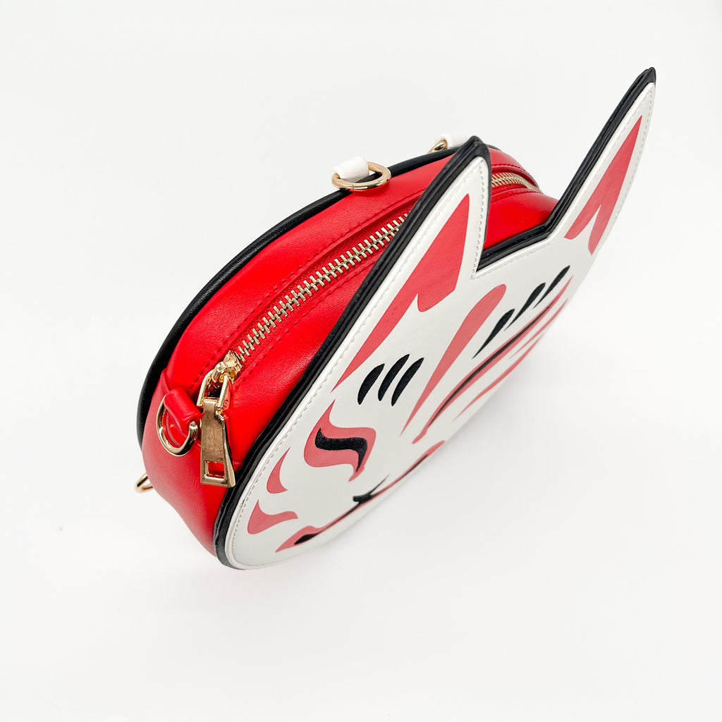 Kitsune Convertible Bag : White