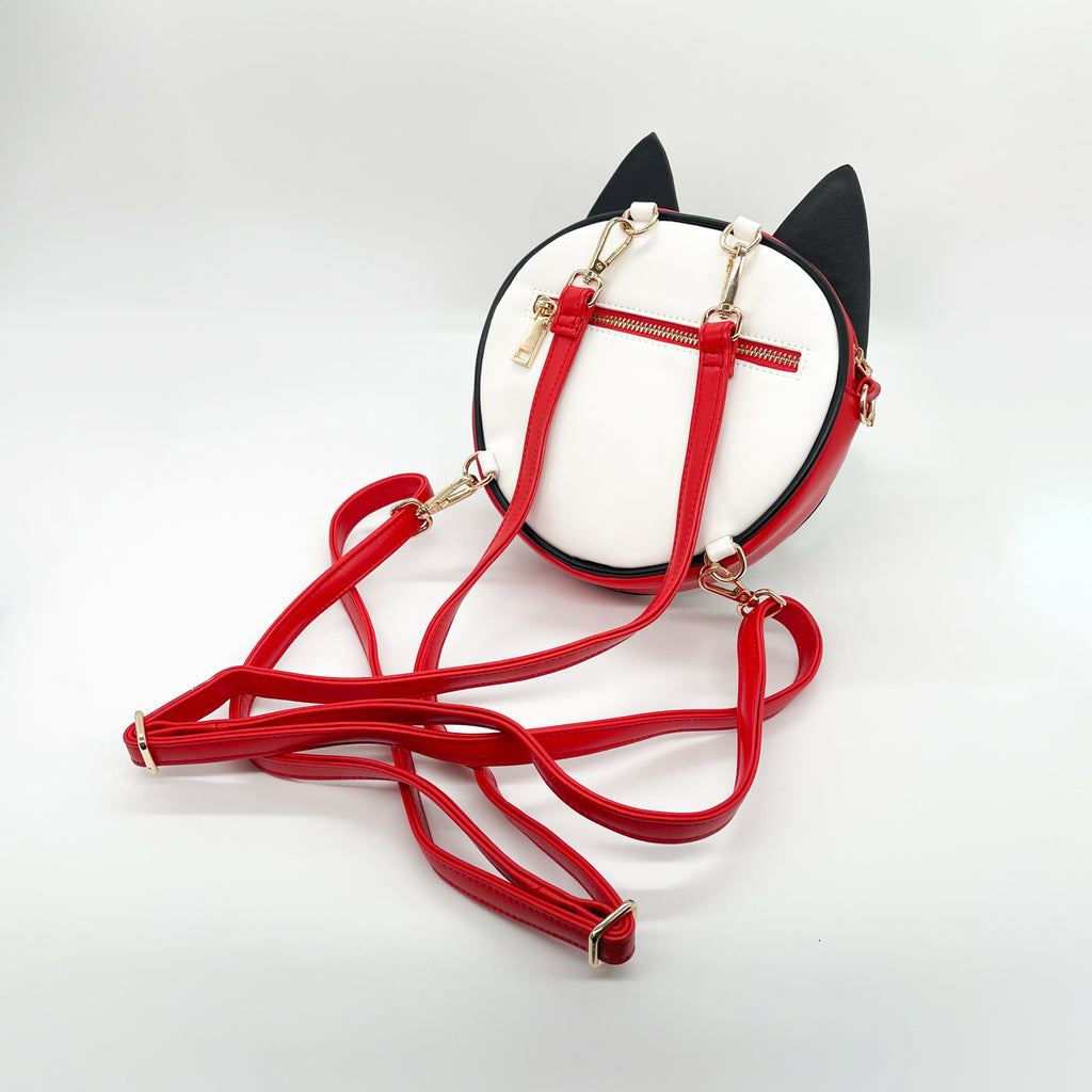 Kitsune Convertible Bag : White
