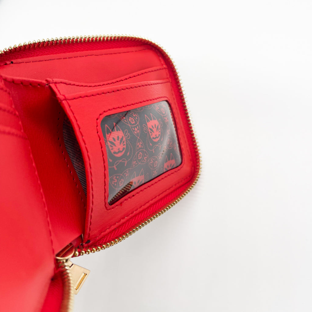 Kitsune Embroidered Wallet