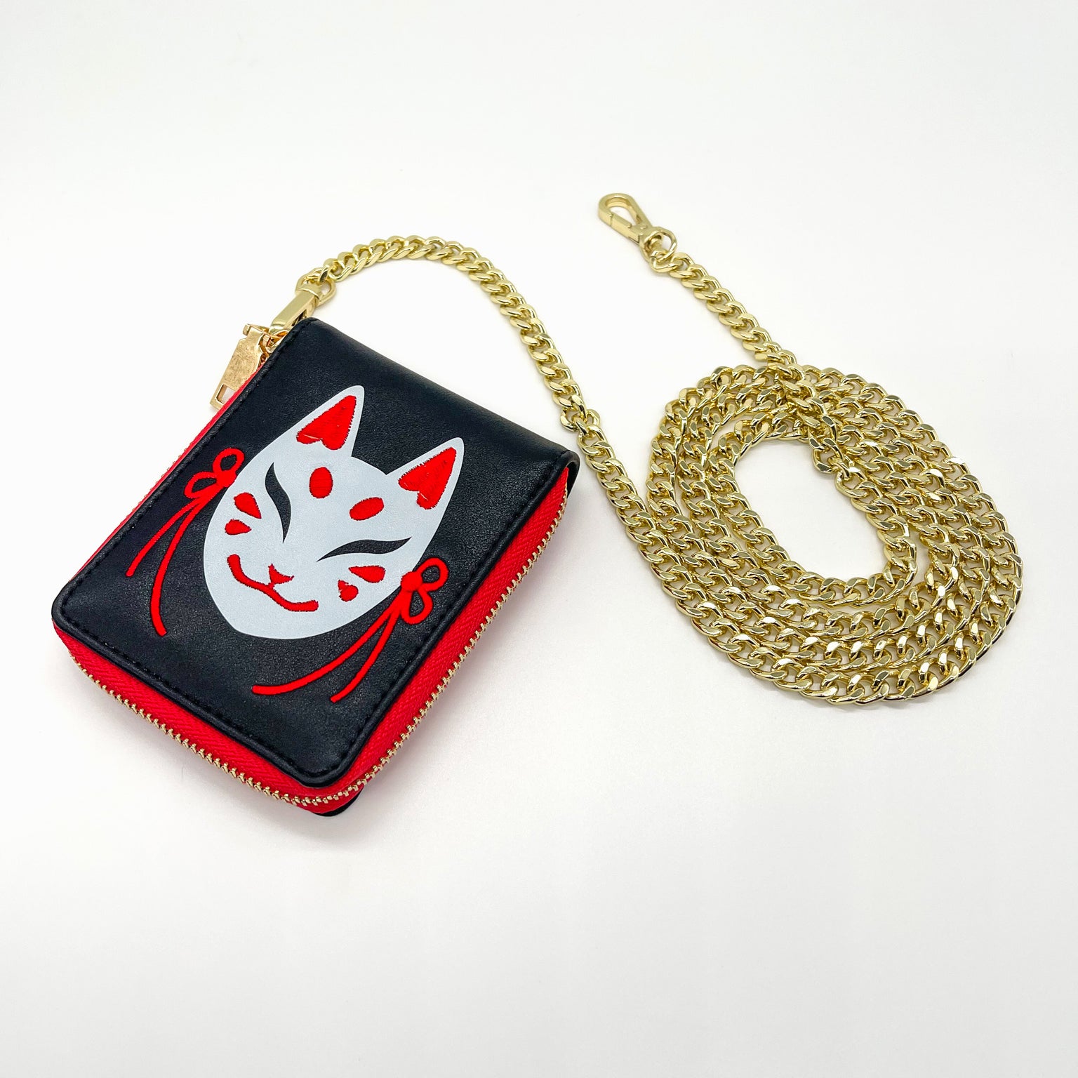 Kitsune Embroidered Wallet