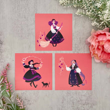 Load image into Gallery viewer, Bunad Witches: Mini Print Trio
