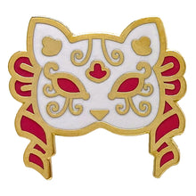 Load image into Gallery viewer, Cat Animal Mask Enamel Pin
