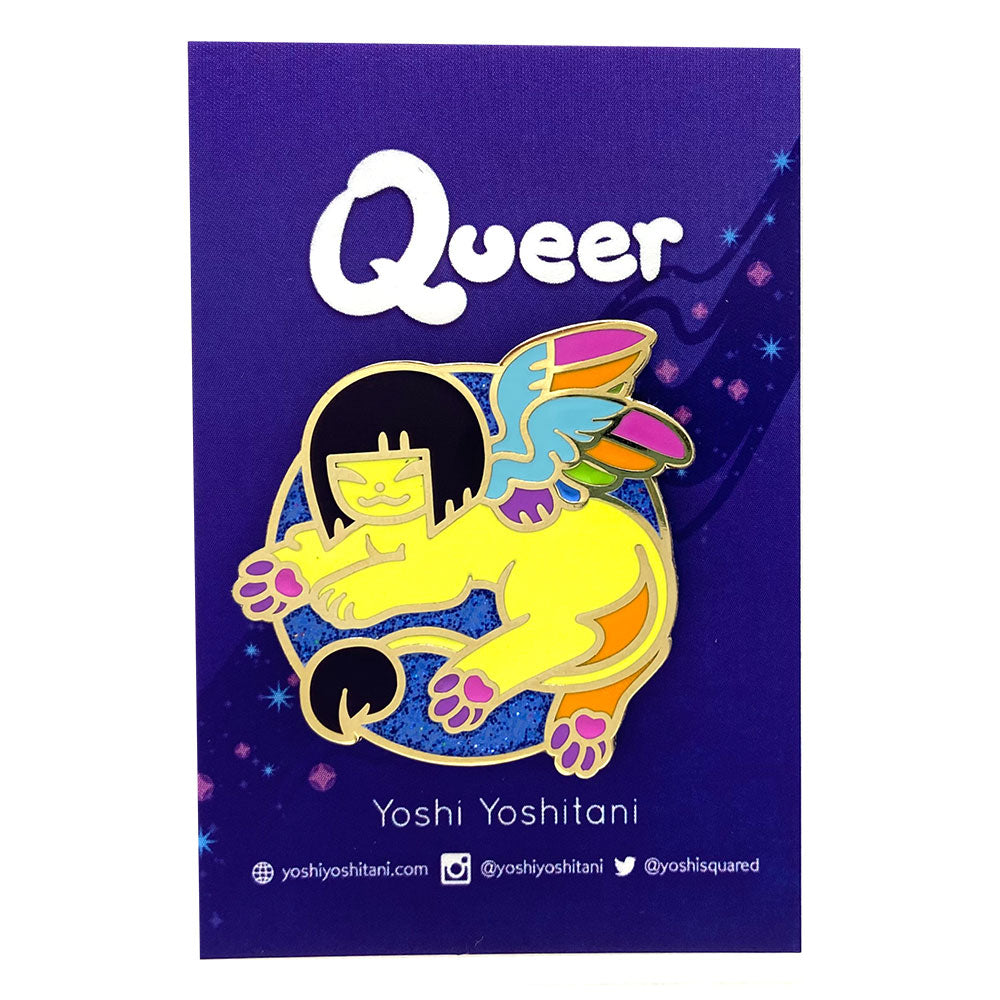 Sphinx Queer Enamel Pin