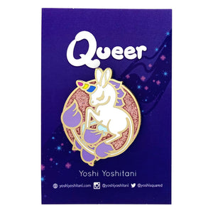 Unicorn Queer Enamel Pin