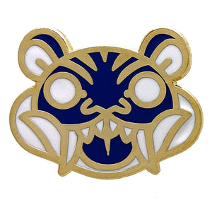 Tiger Animal Mask Enamel Pin