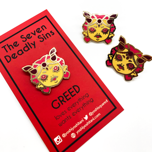 Greed: Seven Deadly Sins Enamel Pin