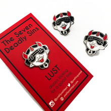 Load image into Gallery viewer, Lust: Seven Deadly Sins Enamel Pin
