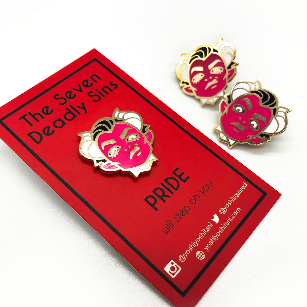 Pride: Seven Deadly Sins Enamel Pin