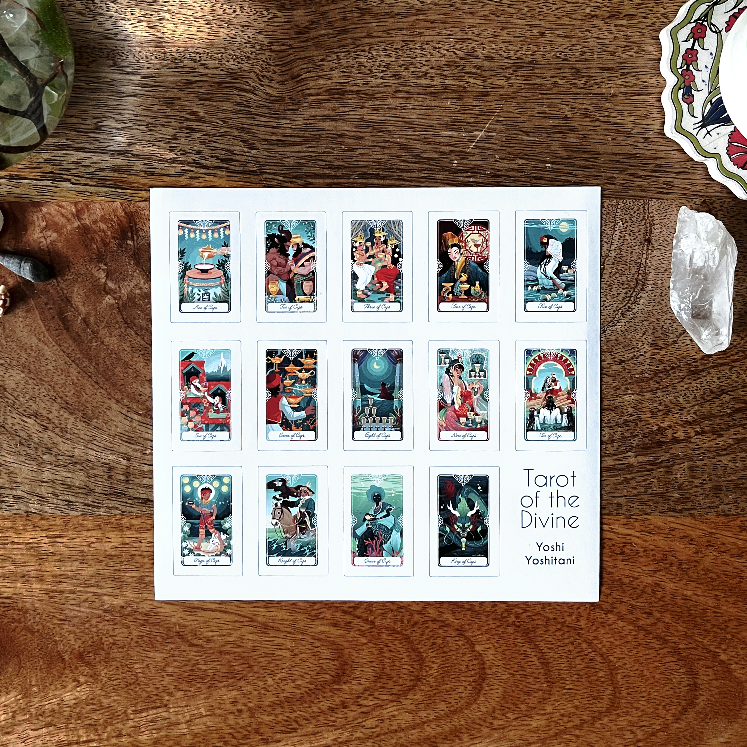 Suit of Cups Stickers: Tarot of the Divine
