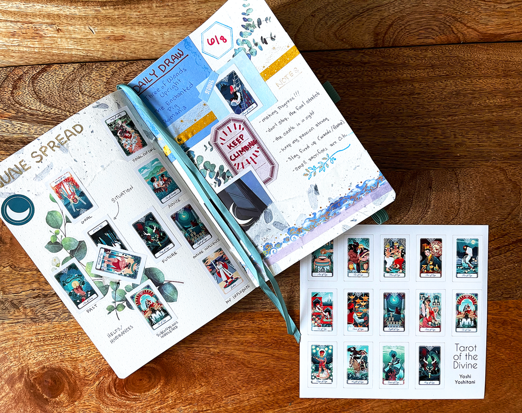 Suit of Cups Stickers: Tarot of the Divine