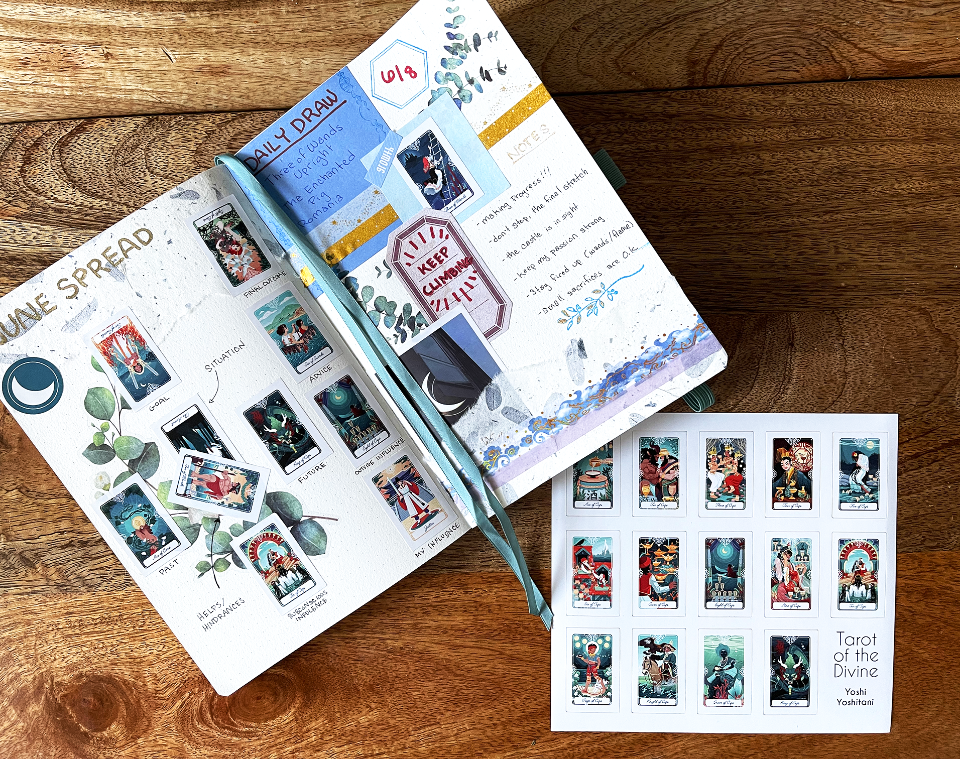 Suit of Cups Stickers: Tarot of the Divine