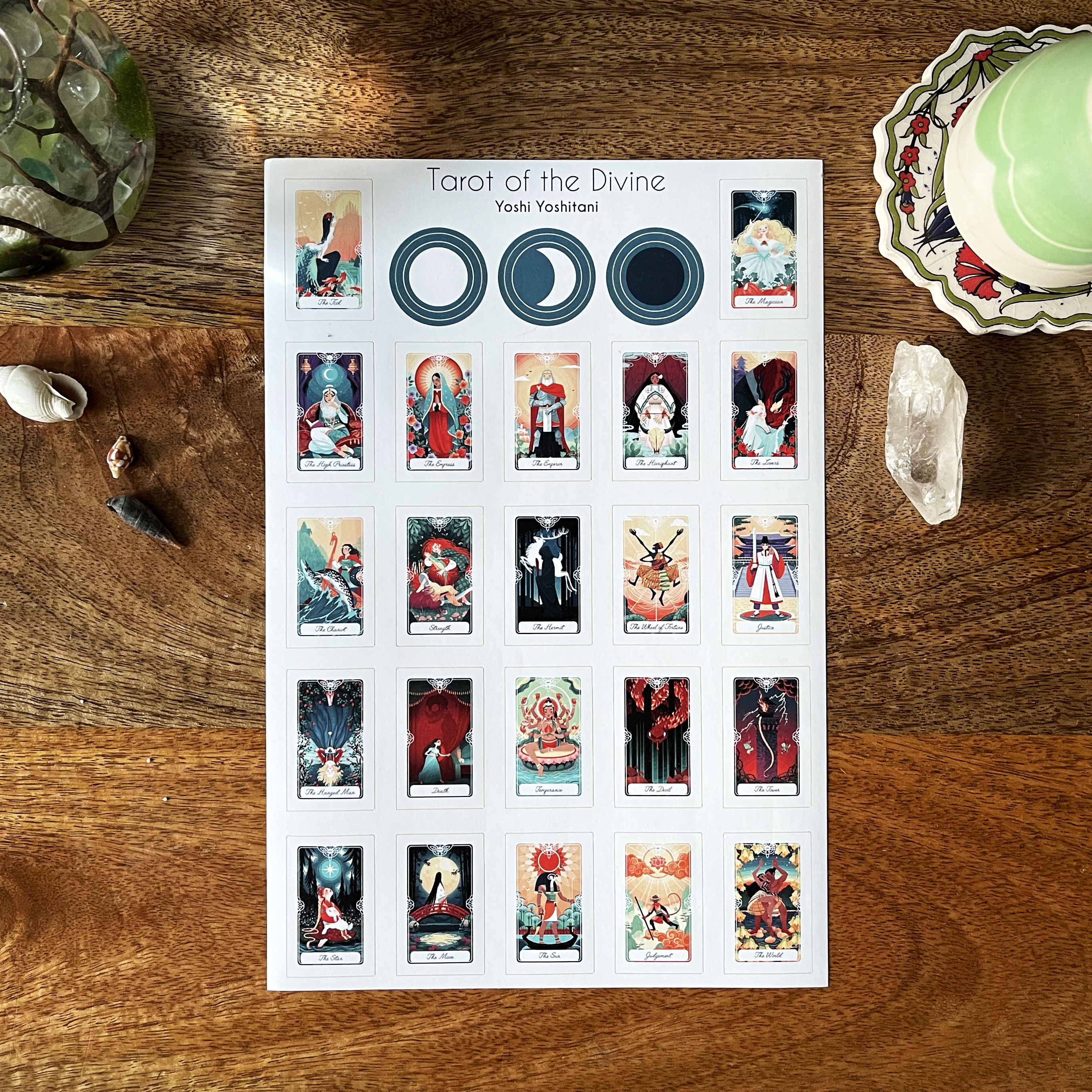 Major Arcana Stickers: Tarot of the Divine