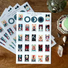 Load image into Gallery viewer, Major Arcana Stickers: Tarot of the Divine
