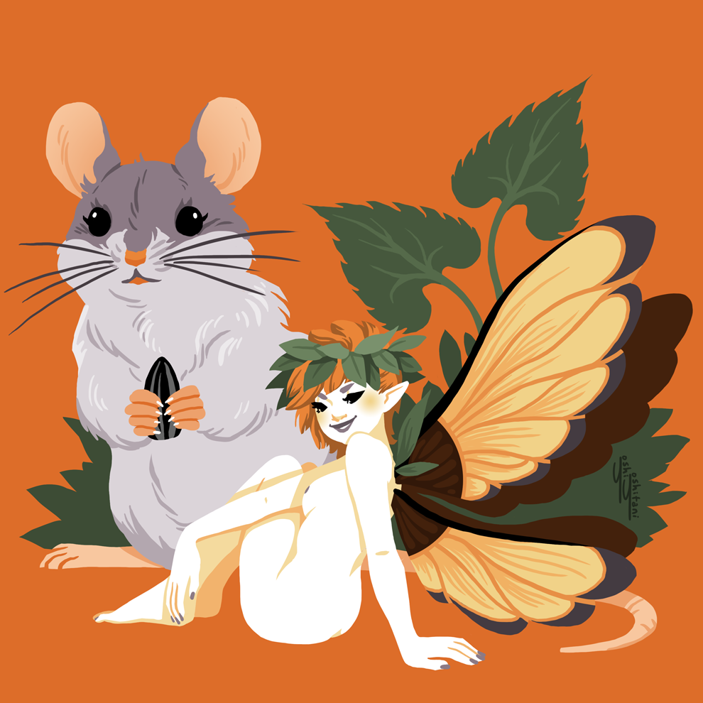 Sunflower - Fairy Friends Print