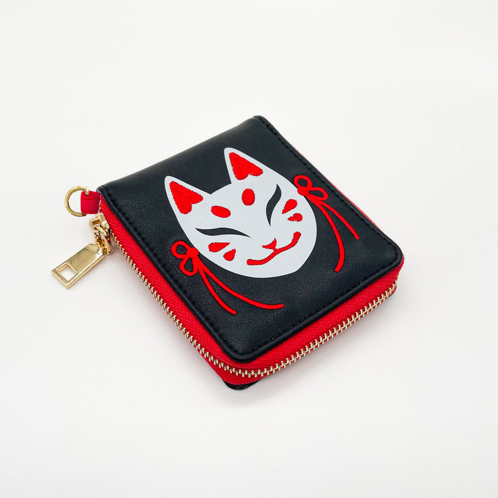 Kitsune Embroidered Wallet